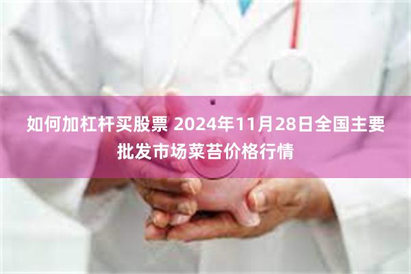 如何加杠杆买股票 2024年11月28日全国主要批发市场菜苔价格行情
